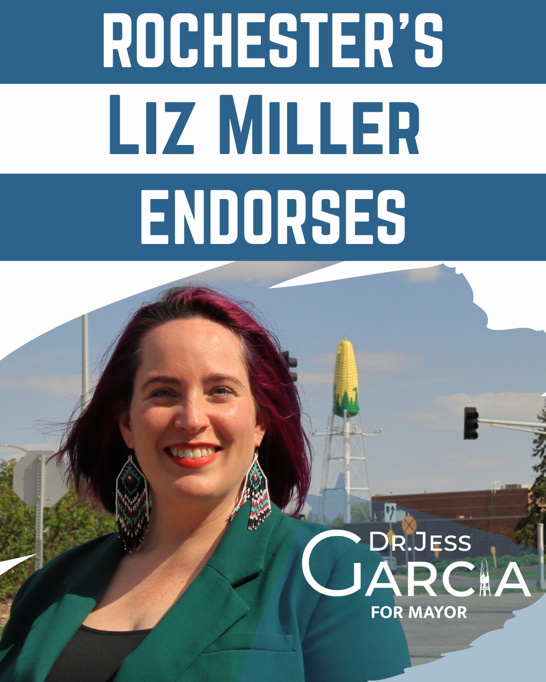 ROCHESTER'S LIZ MILLER ENDORSES